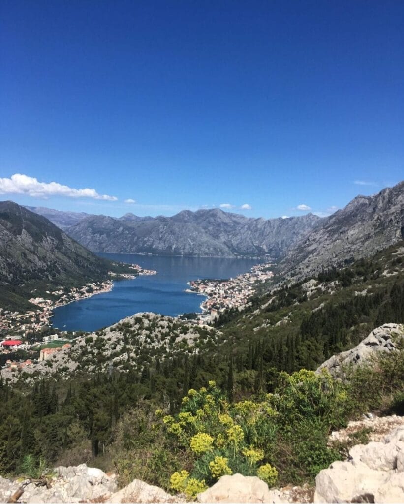 Bocche di Cattaro panorama